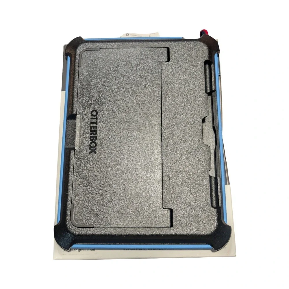 BbU OtterBox iPad 10th Generation Defender Series Case - Aqua Blue Used W/ Issue